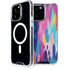 Pink Sparkle Brush Stroke by Etta Vee iPhone Cases